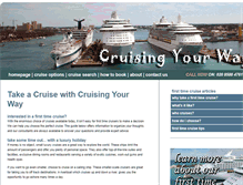 Tablet Screenshot of cruisingyourway.co.uk